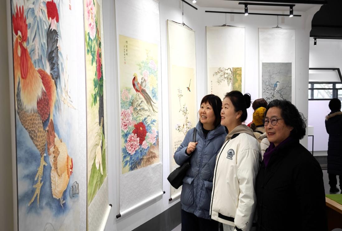 展讯｜“墨韵华彩”——无锡市老年大学学员工笔画展